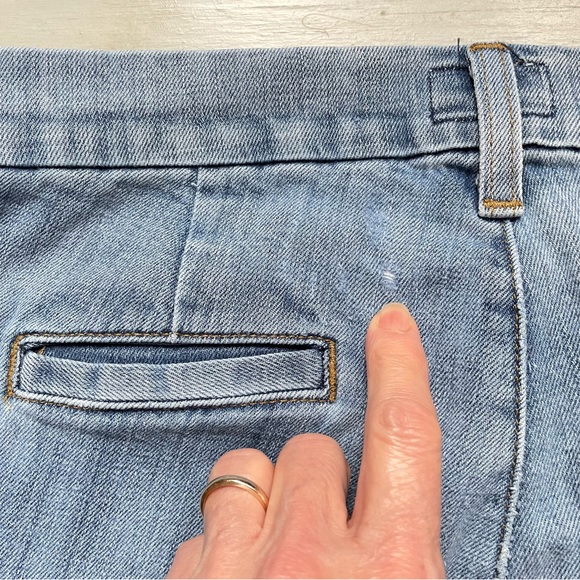 Hudson jeans, Jamie Slim Chino style, frayed hem, size 26, made is USA - Picture 7 of 7